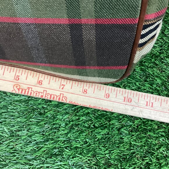 Vintage Heckathorn Plaid Bucket Bag - Picture 7 of 13